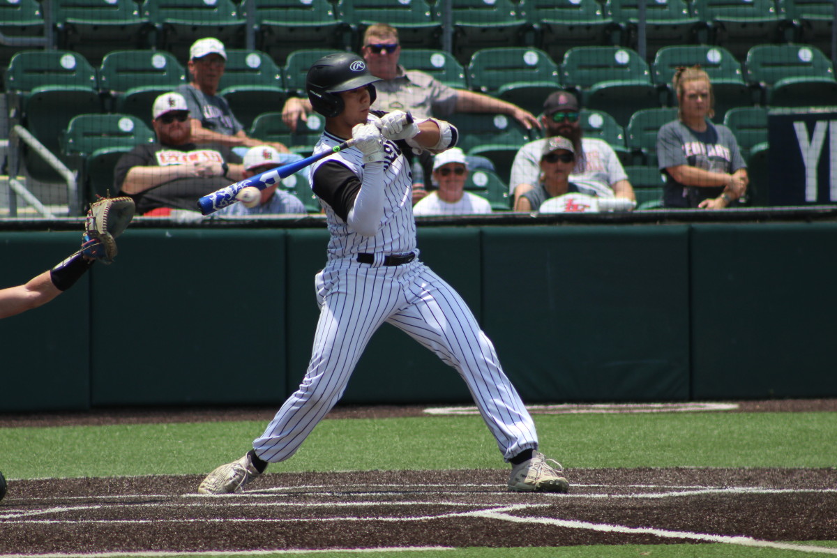 Texarkana Liberty-Eylau Canyon Randall 4A UIL state semifinals Texas baseball playoffs 060723 Andrew McCulloch 100